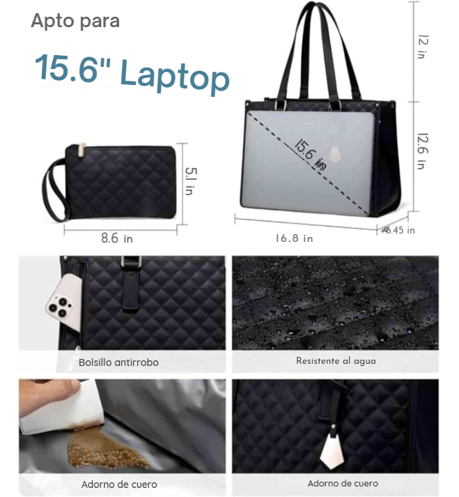 Bolso Chic, Elegante y Organizado