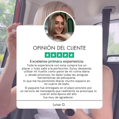 Vueltix™ GoBrush Pro — Liso Perfecto en Cualquier Lugar